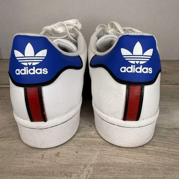 adidas gazelle silver green womens Adidas Superstar Blue/Red Stripes main image 1